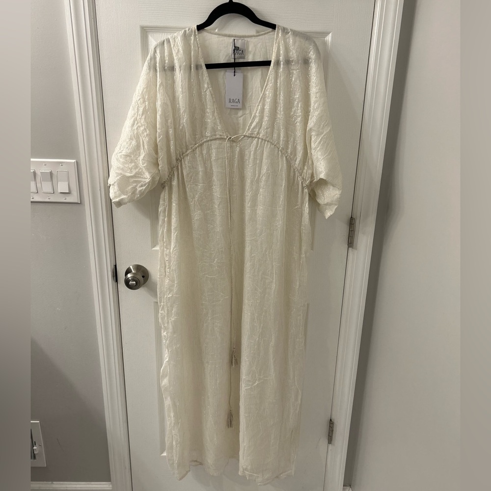 Raga Metallic maxi dress